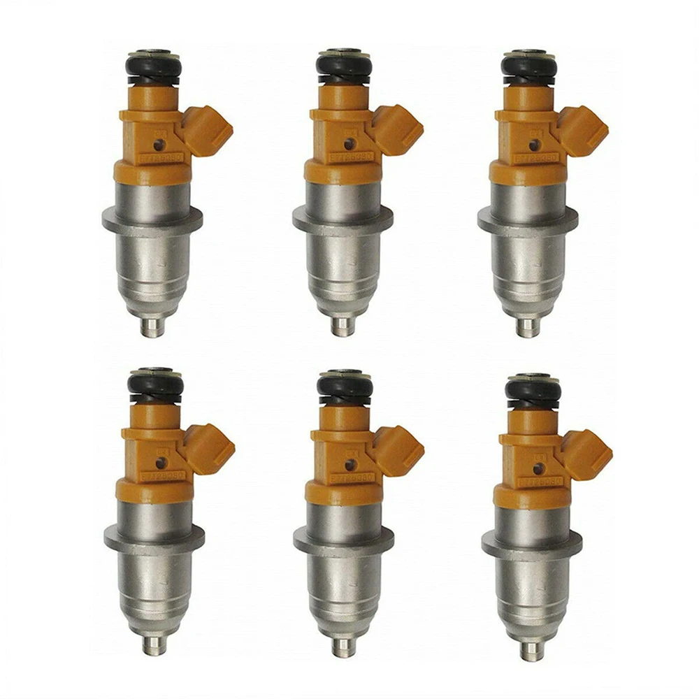 6 шт. 60V-13761-00-00 E7T25080 1465A011 MD 361845 MR 560555 топливная форсунка для подвесного двигателя