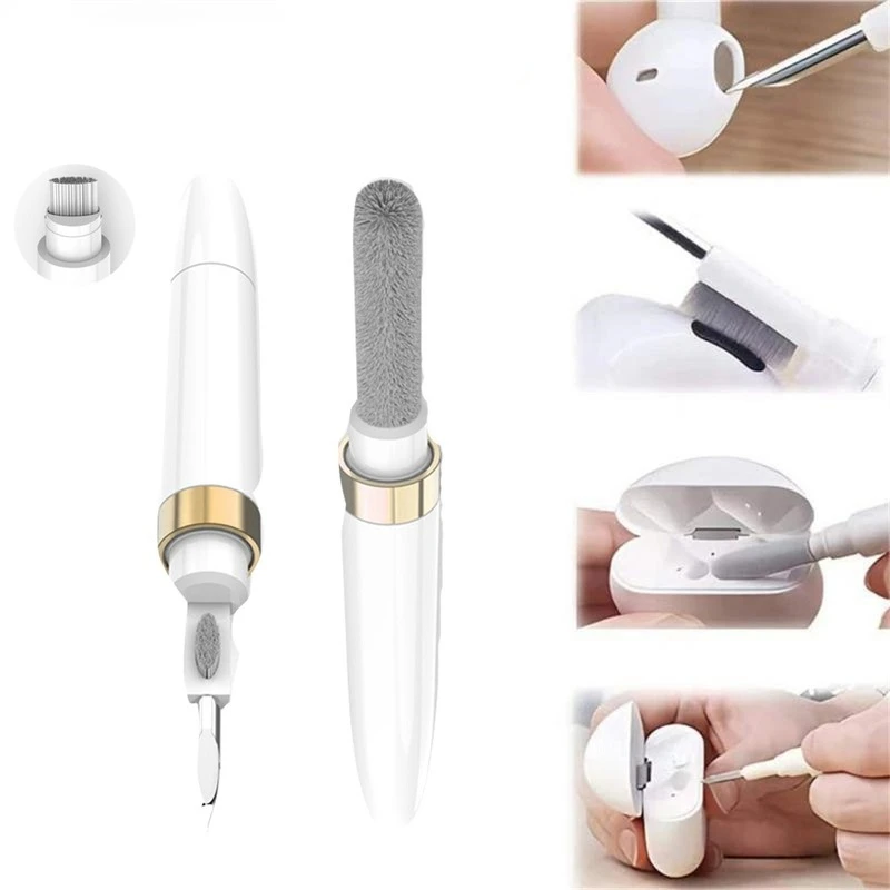 

Bluetooth Earbuds Cleaner Pen Earphones Cleaner Suitable For Airpods Headset Keyboard Phone Camera Lens Cleaning Brush