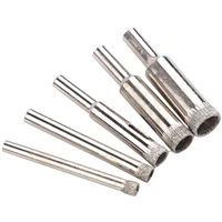 hole saw drill bits set tile ceramic cutter glass marble 5mm 12mm 5 pcs diamond for indoor factory punching opener exquisite h