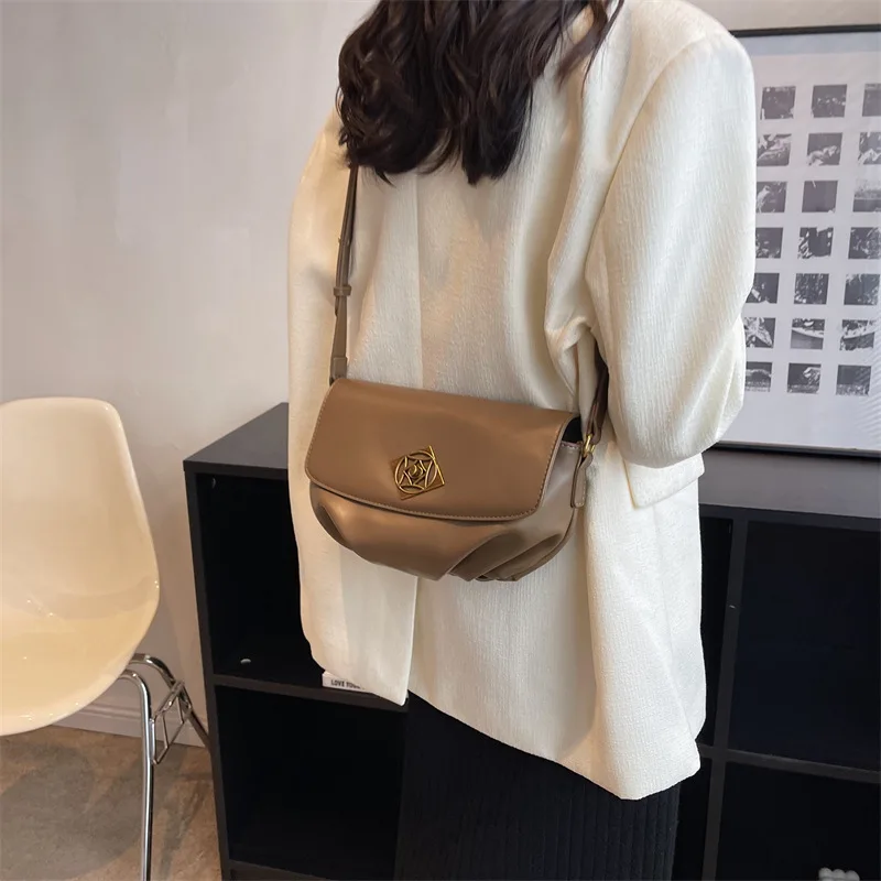 CGCBAG Women Luxury Shoulder Bag 2023 New Designer Handbags High Quality Soft Leather Female Messenger Bag Fashion Small Bags