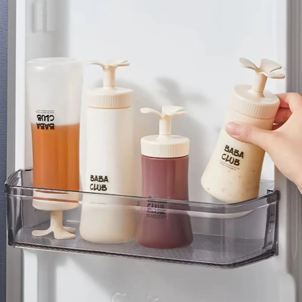 2 шт. портативная бутылка для соуса без пролития 210 мл 350 пластиковая разделенная с