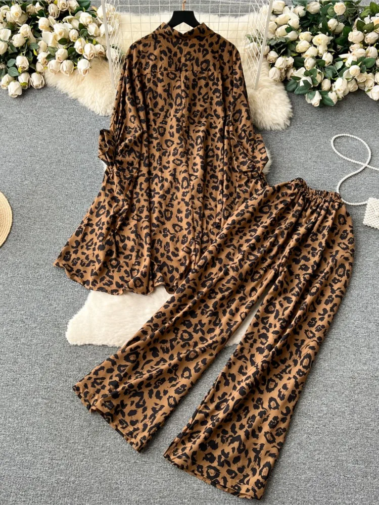 Винтажный элегантный женский комплект из 2 предметов нестандартная рубашка с