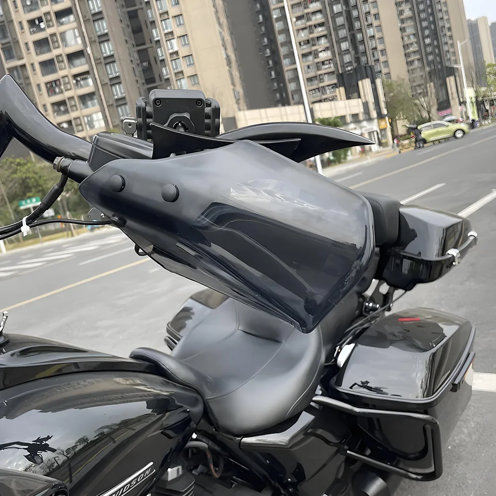 Мотоциклетные поручни щит защита для рук лобовое стекло Harley 2014-2023 Touring Street Glide CVO