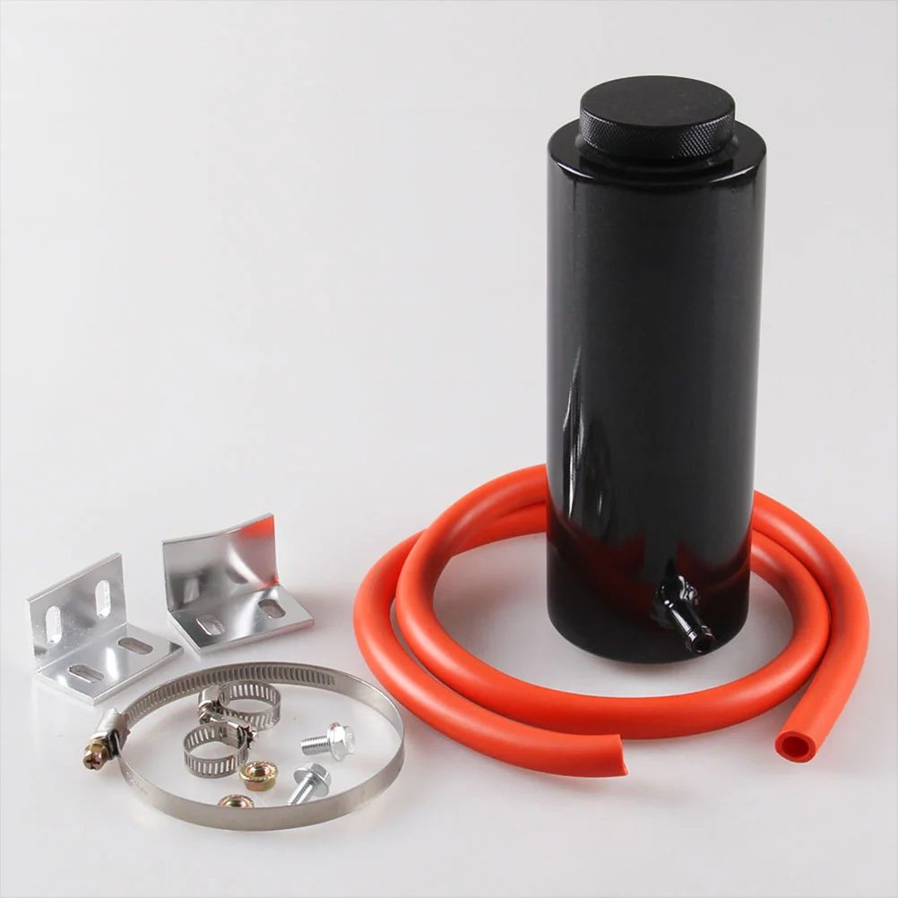 

Tank Radiator Coolant Overflow Reservoir Expansion Car Engine Bottle Reserve Water Surge Aluminum Header