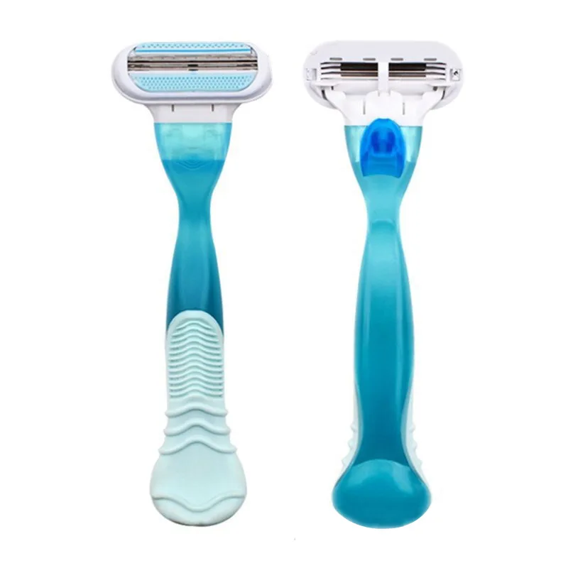 

Manual Shaver Three-layer Hair Removal Blade For Mens Shaving & Womens Hair Removal Leg Armpit Hair Shaving Tool