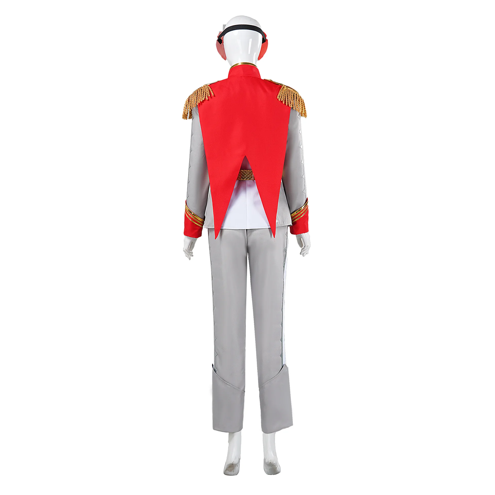 Игра Akechi Goro Косплей Костюм Парик Ворона Серый Униформа Маска Полный Комплект Cos Конвенция Сценический Костюм Комикс Рождественский Новый Год Подарок (art.: 3920cf285d137) - 3920cf285d137