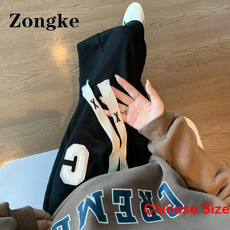

Zongke Casual Black Pants Men Clothings Japanese Fashion Joggers Mens Pants Chinese Size M-2XL 2023 Spring New Arrivals