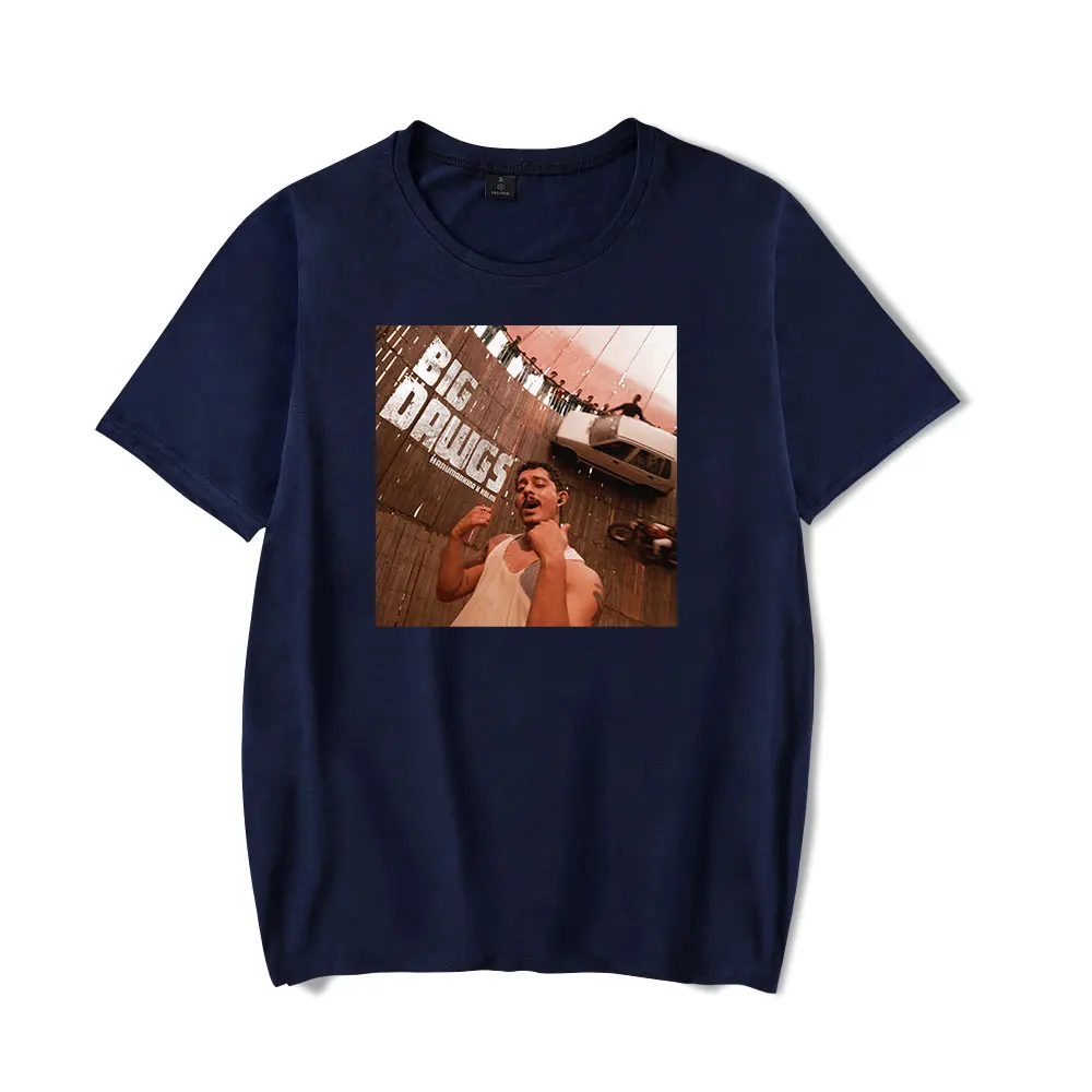 Мужская и женская футболка с принтом коротким рукавом