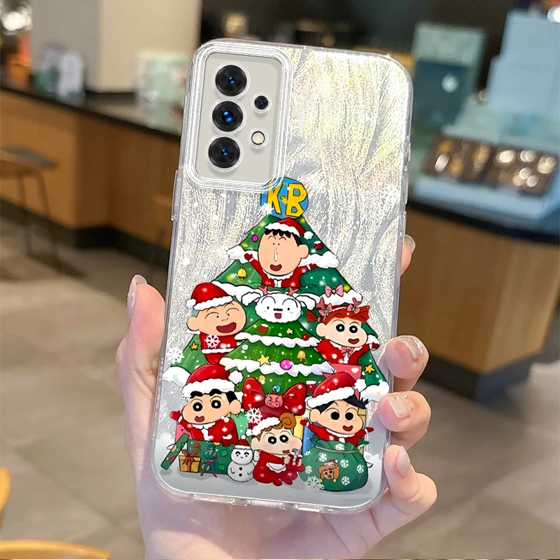 Новый чехол для телефона C-Crayon Shin-chans Samsung Galaxy A35 A34 A33 A32 A31 A30 A25 A24 A23 A22 A21 A20 A16 A15 A06 с