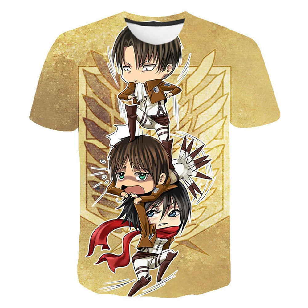 

Футболка shкруги не Kyojin с рисунком аниме, мужские топы, Мужская футболка, мужская летняя футболка