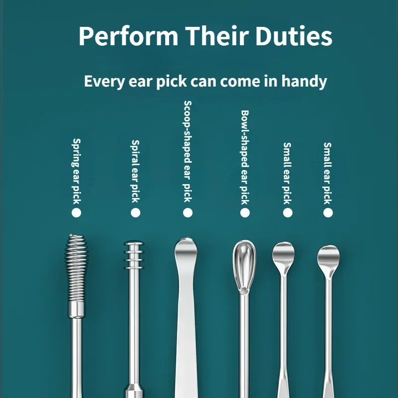7/8 шт. набор для очистки ушной серы