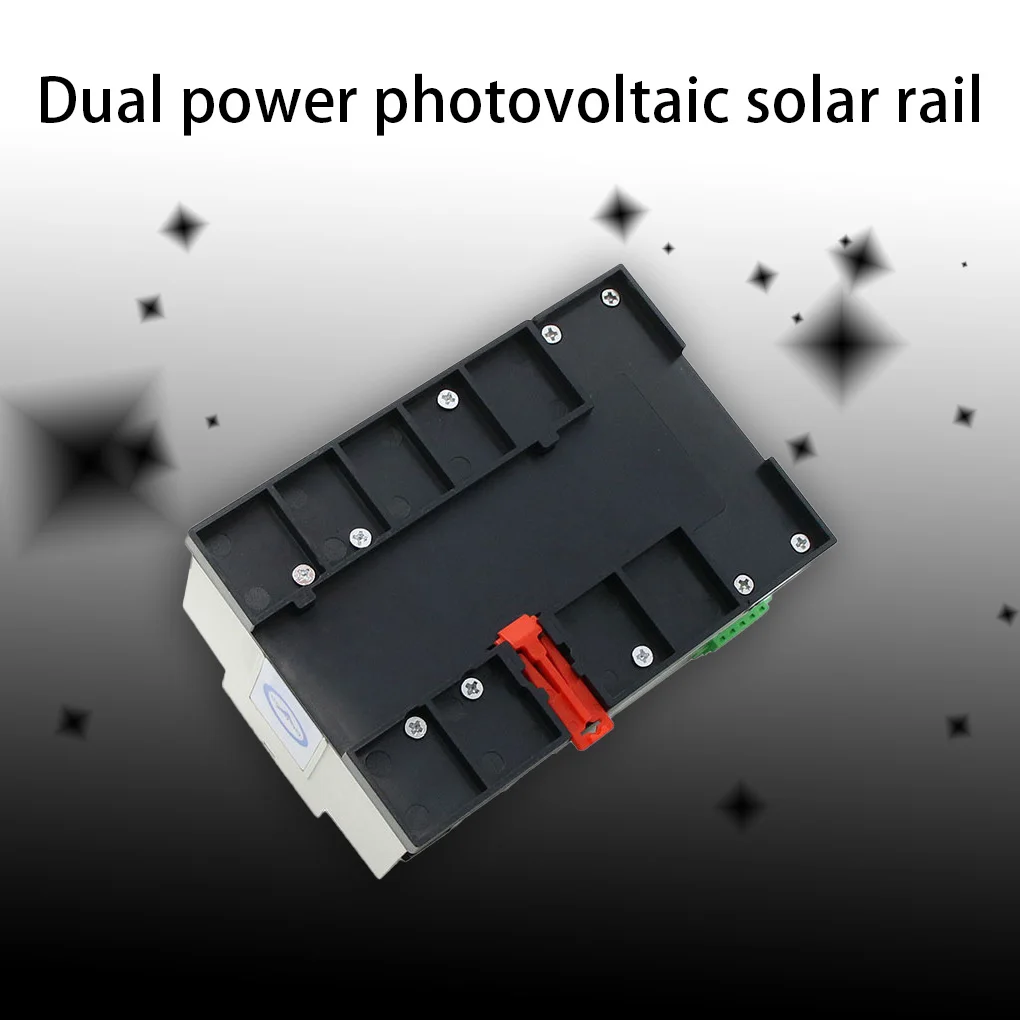 

Электрический ручной переключатель питания на Din-рейку ATS для генератора, домашние электронные небольшие Сменные аксессуары