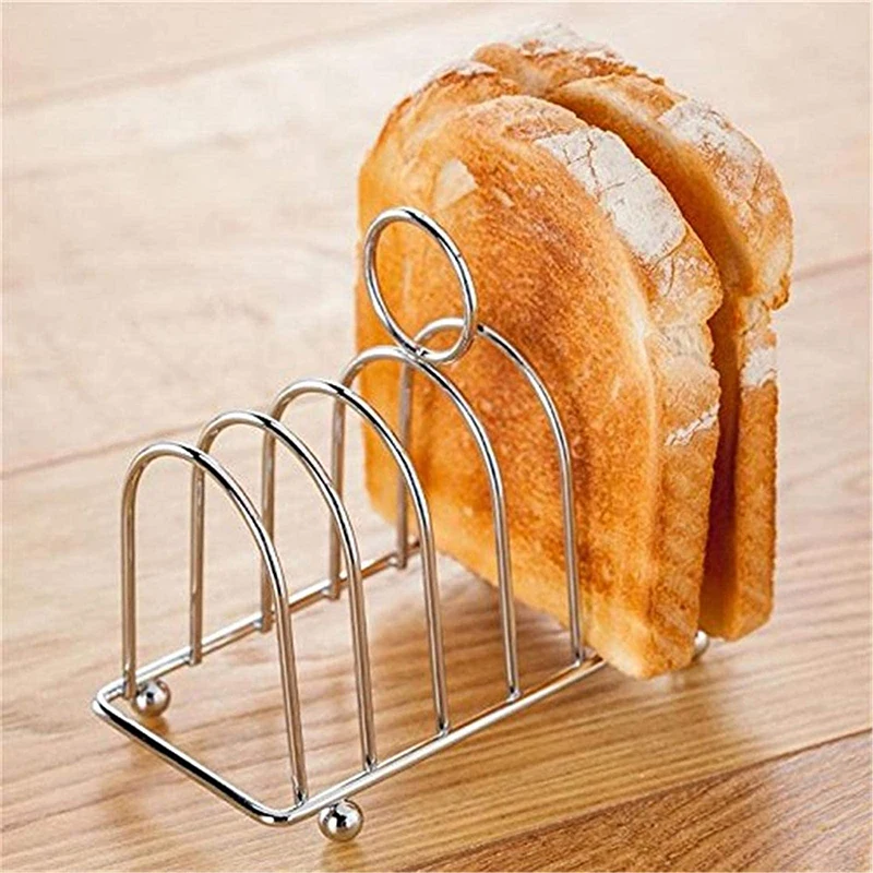 

Toast Bread Rack Restaurant Home Bread Holder Food Display Tool For Restaurant Kitchen Stainless Steel Accessories