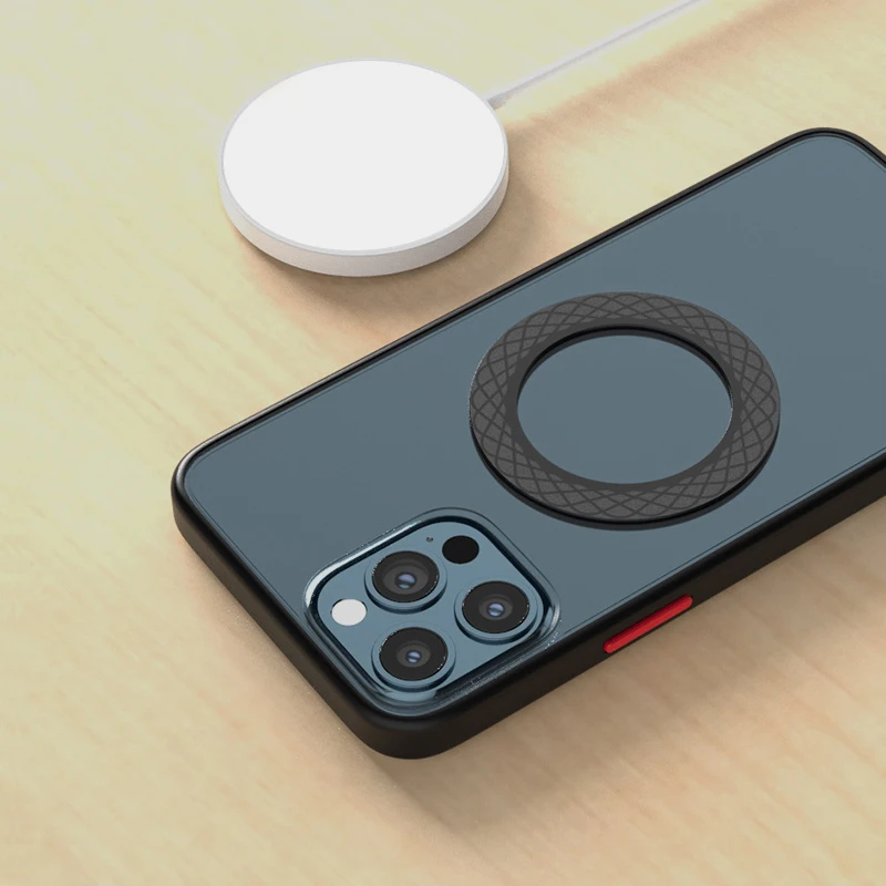Магнитный держатель для телефона Magsafe Беспроводная зарядка магнитное кольцо iPhone