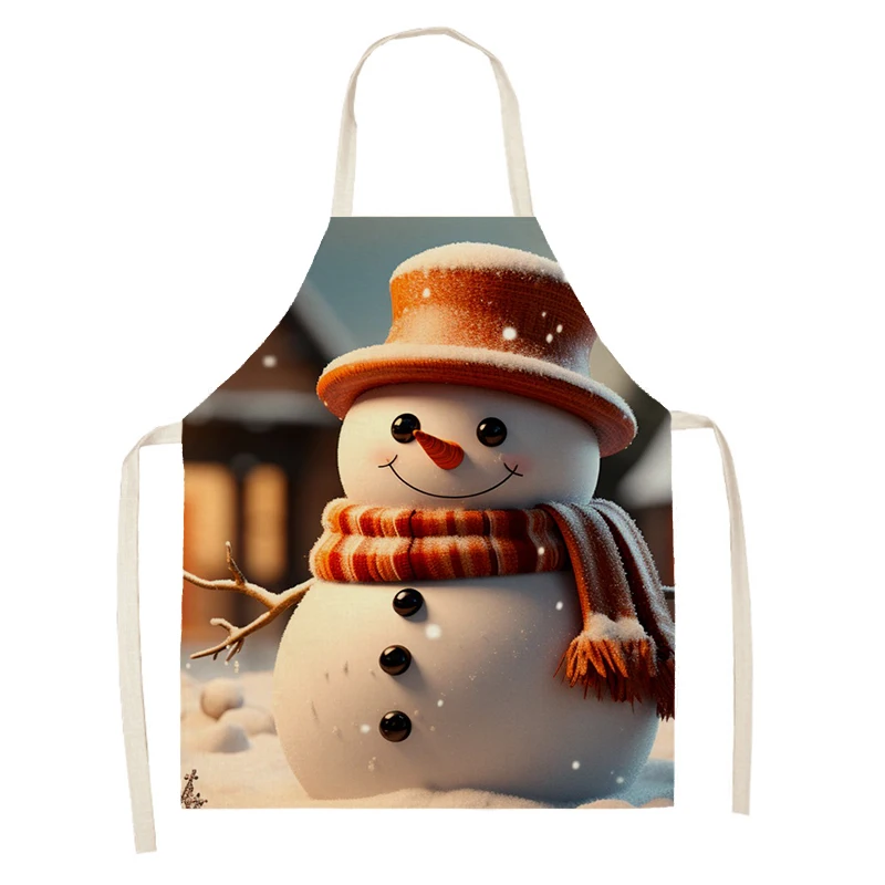 Кухонный Фартук для женщин льняной водонепроницаемый фартук мужчин и детей