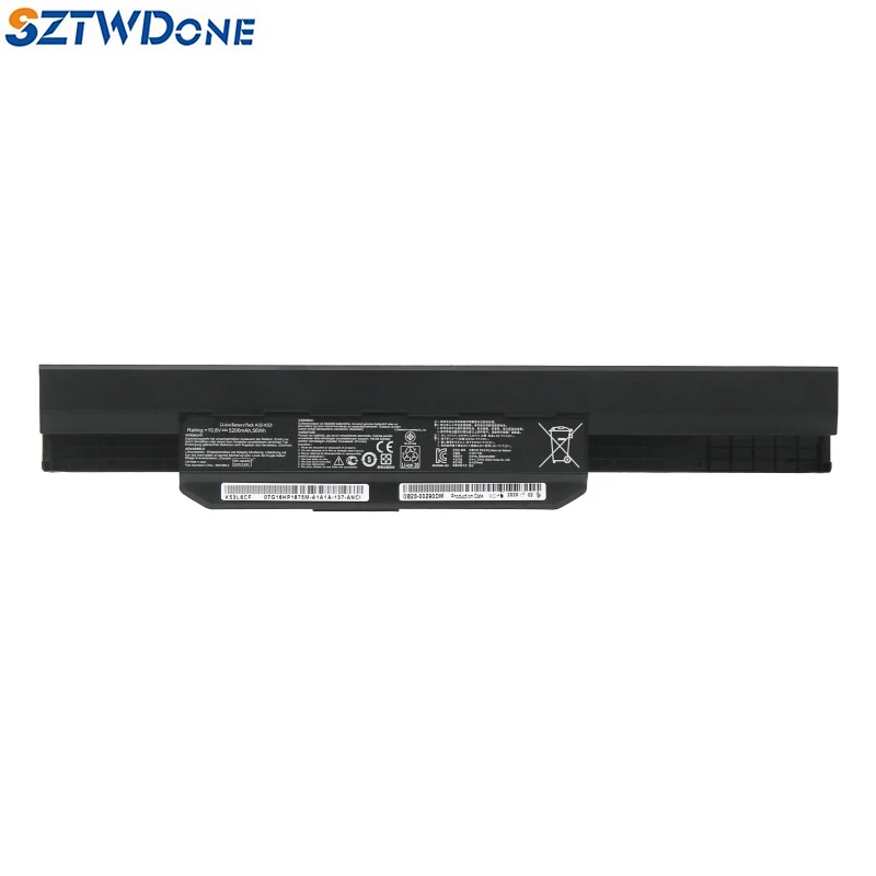 

SZTWDone A32-K53 Laptop battery For ASUS A42-K53 A31-K53 A41-K53 A43 A53 K43 K53 K53S X43 X44 X53 X54 X84 X53SV X53U X53B X54H