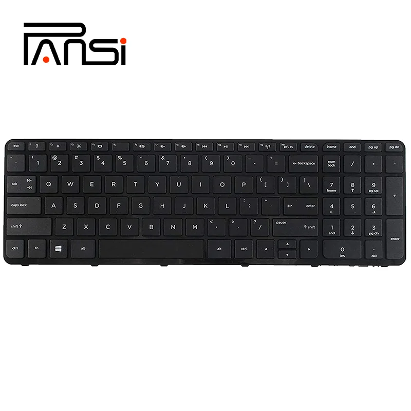 Сменная клавиатура с рамкой совместимая ноутбуком HP Pavilion 17-E 17-E000 17-e100 - купить по