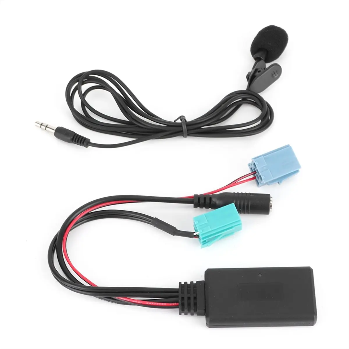 6-контактный Bluetooth-аудиокабель ABSY, автомобильный стереоадаптер AUX‑in с микрофоном, подходит для Renault ClioEspaceMegane (art.: 3920dbb05b0ce) - 3920dbb05b0ce