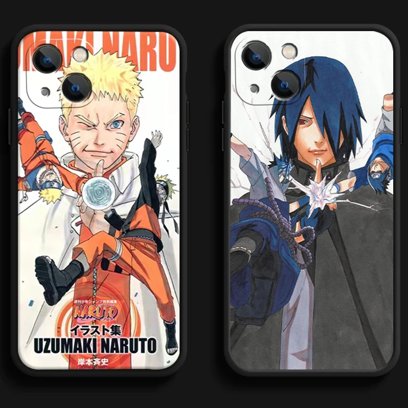 

NARUTO Sasuke Phone Cases For iPhone 13 12Pro MAX 6 6S 7 8 Plus XS 12 13 Mini X XR SE 2020 New Silicone Back Cover Fanda