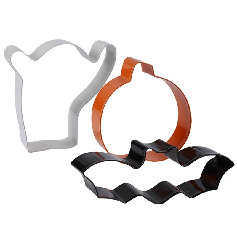 

Halloween Stainless Steel Biscuit Cutters for Halloween Food Party Decorations