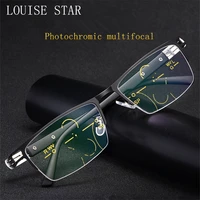 louise starnew business photochromic multifocal reading glasses anti fatigue hyperopia reading glasses fashion casual sunglasses