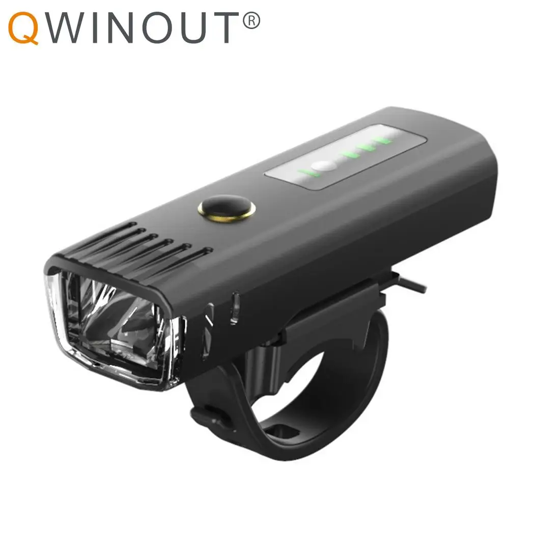 

Интеллектуальный индукционный велосипедный передний фонарь QWINOUT, 250 люмен, USB-зарядка, для горного велосипеда, велосипедный фонарь, 1500 мАч, в...