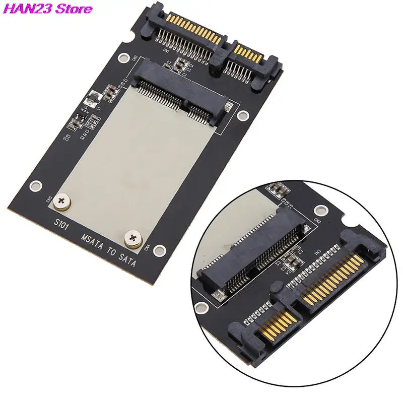 

Плата модуля преобразователя MSATA SSD на 2,5 дюйма SATA 6.0gps, 1 шт.