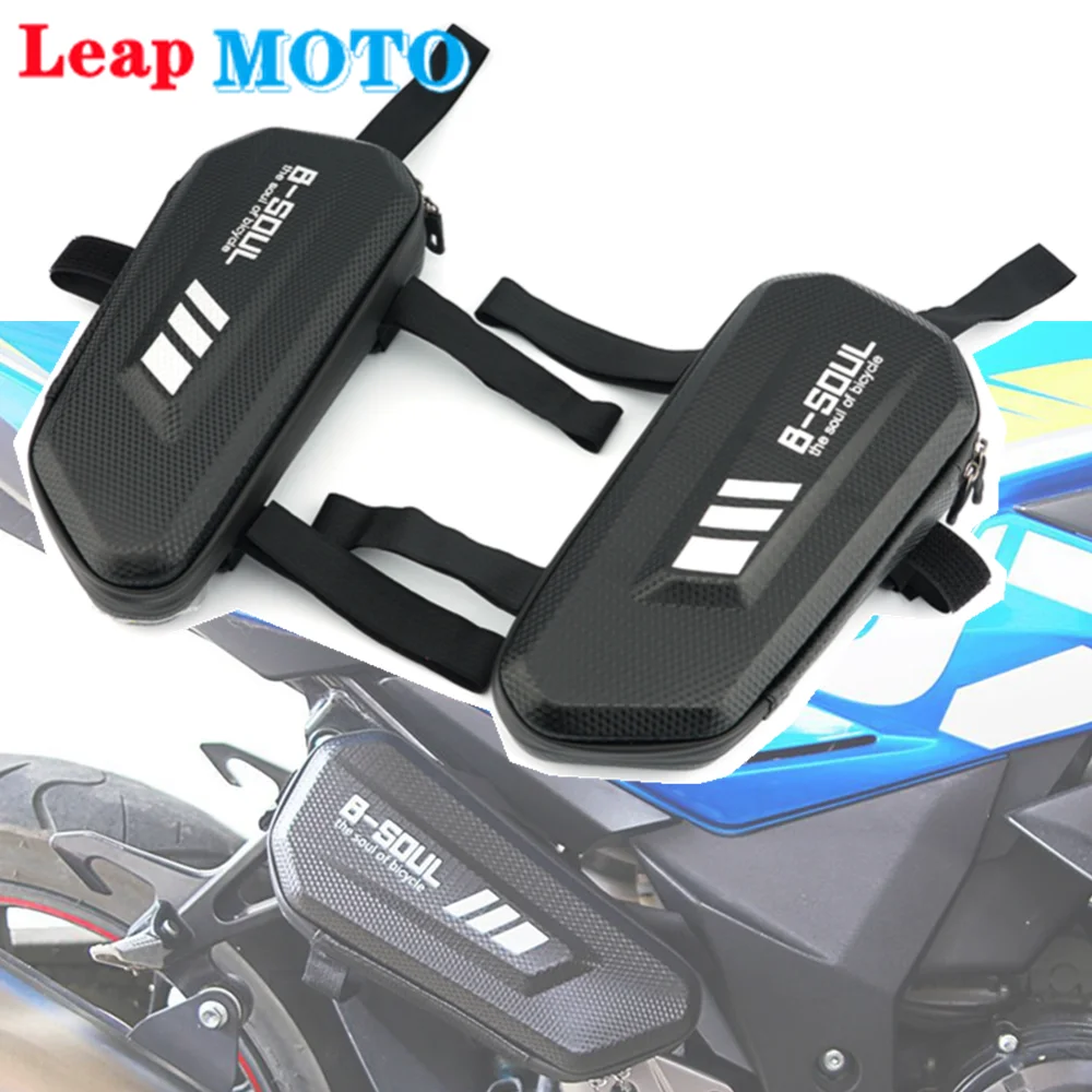 

Motorcycle street car side bag modification waterproof triangle bag For Suzuki GSX1300R HAYABUSA GSX1340 B-king BKING 1300 GW250