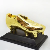 football world cup golden boot soccer award top scorer trophy fans presents fans gift crafts statue resin