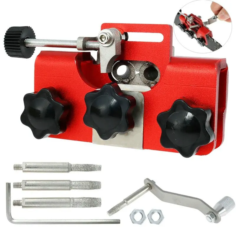 

Portable Chainsaw Chain Chainsaw Grinder Tool Chain Saw Sharpeners Sharpening Woodworking Grinding Stones Electric Grinder Tool