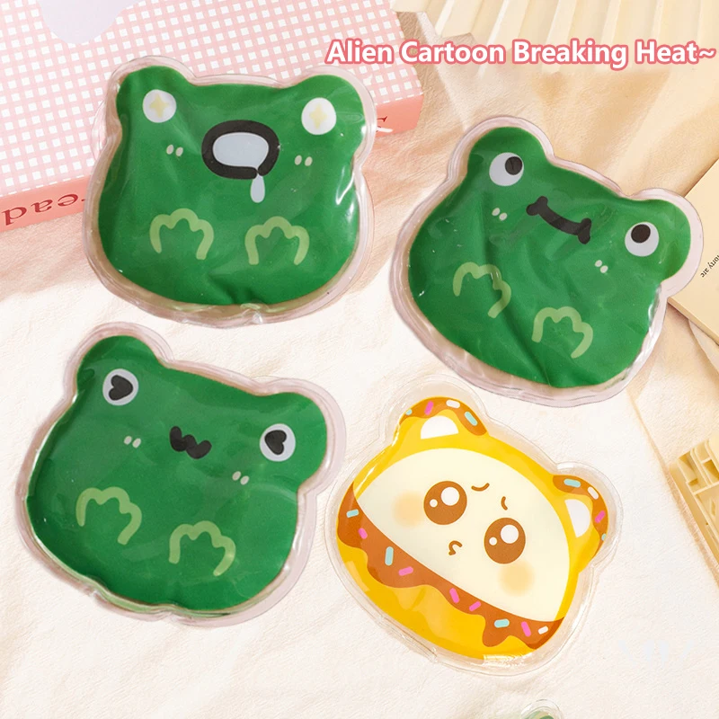 Многоразовая грелка для рук с лягушками и животными многофункциональная