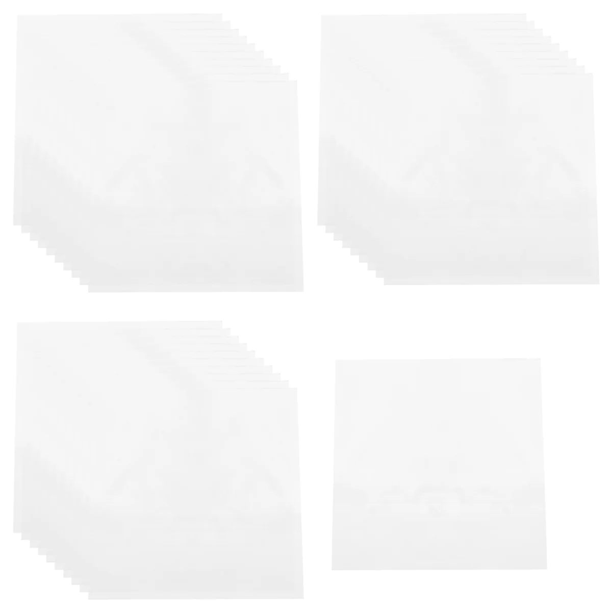 30 плоских открытых верхних сумок прочная крышка 6 7 мил пластиковые наружные