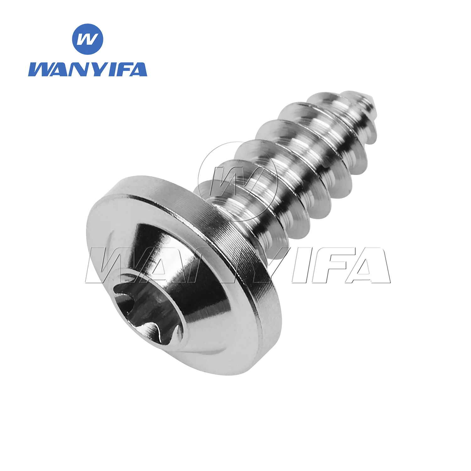 

Титановый болт Wanyifa M4/M5/M6x15 17 20 25 мм, саморезы с головкой Torx для велосипеда, мотоцикла, автомобиля, лодки, титановые крепления