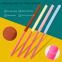 Flute All-in-One Color Cleaning Stick Wipes Rubber Color Strip Stick Cleaning Kit Woodwind Accessories & Parts