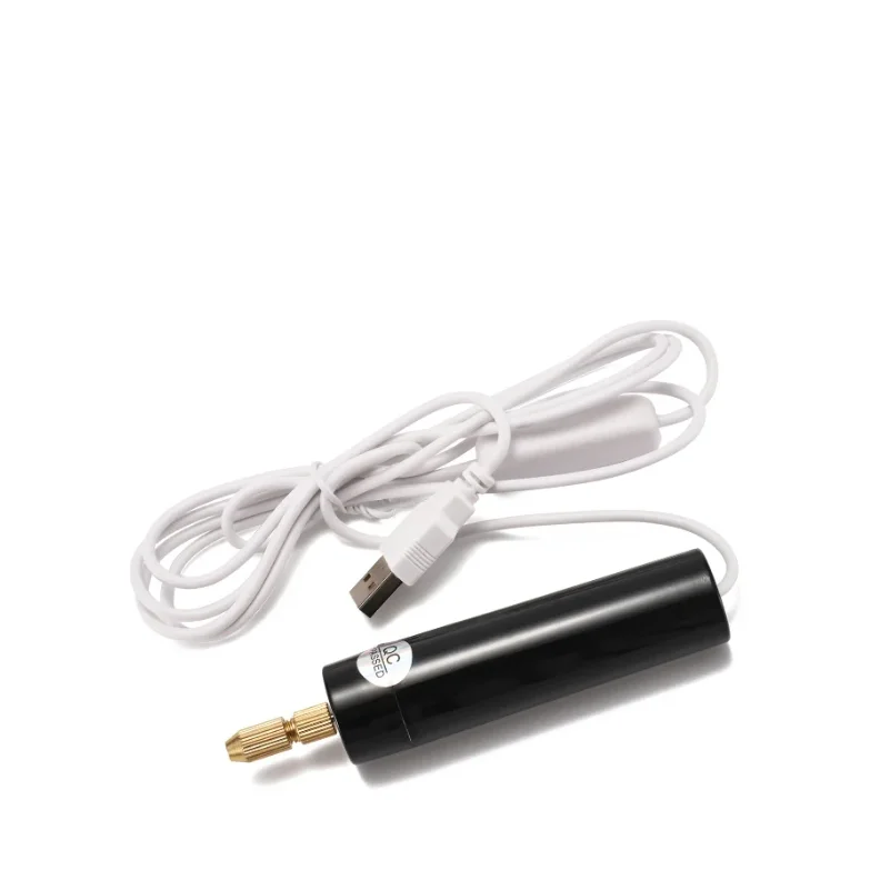 Портативная мини-электродрель, USB-дрель для DIY-проектов, изготовления украшений из эпоксидной смолы, работы с деревом, гравировальный инструмент (art.: 3920d8aad2ed4) - 3920d8aad2ed4