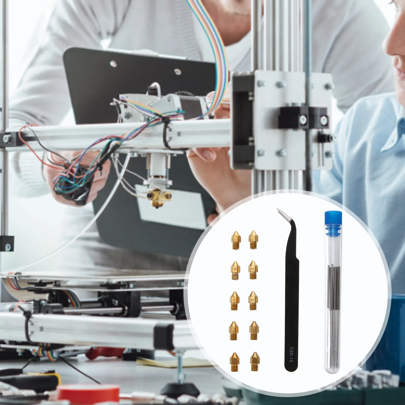 

26pcs Nozzle Cleaning Kit Sturdy Cleaner Nozzle for 3D