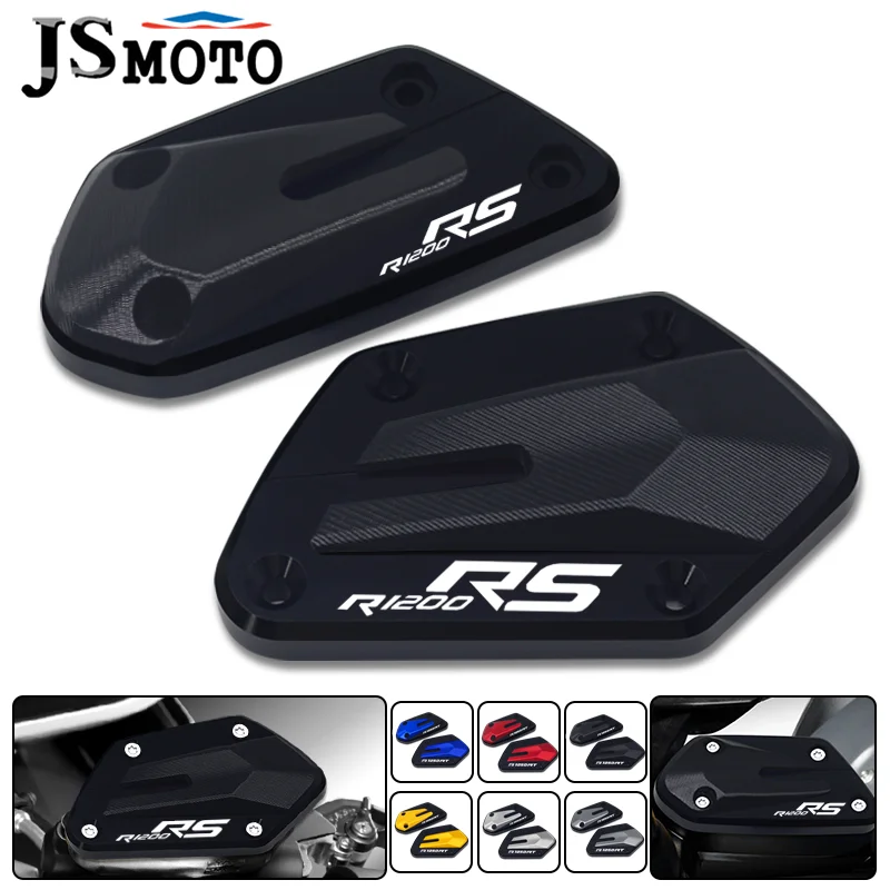 

Motorcycle CNC Aluminum Front Brake Clutch Fluid Reservoir Cover Caps Accessories For BMW R1200R R1200RS r1200r/rs 2014-2017