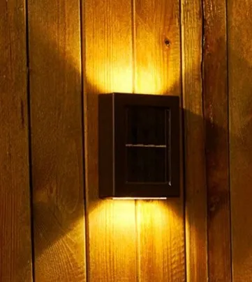 Рисунок 3 - Уличные Настенные светильники на солнечной батарее