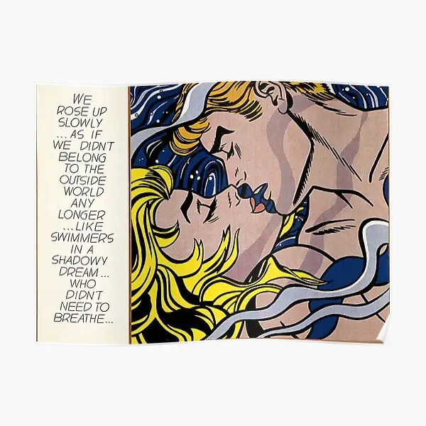 Плакат Мы медленно поднялись винтажный современный Забавный художественный