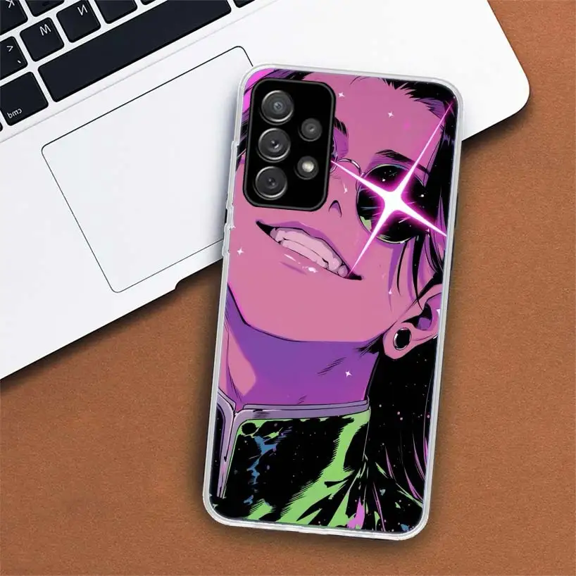 Фото Чехол для телефона Kaisen J-Jujutsu Geto Suguru для Samsung Galaxy A02S A12 A22 A32 A42 A52 A72 A51 A50S A71 A41 A31 A21S A70S A40 A30S №4