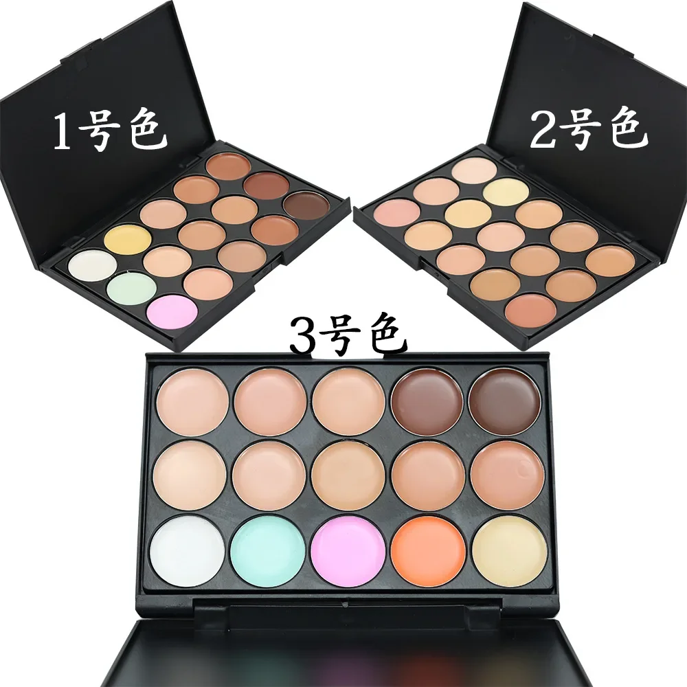 Лидер продаж Popfeel 15-цветный консилер для лица камуфляжная кремовая палитра