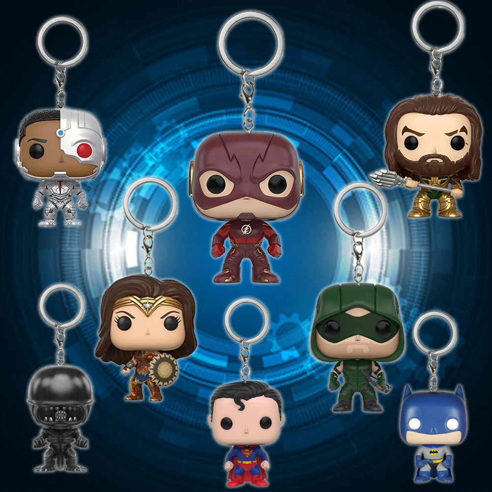 Аниме Доктор Странный Pickett Aquaman Карманный Брелок ПВХ экшн-фигурки коллекционные модели игрушки для детей Рождественский подарок