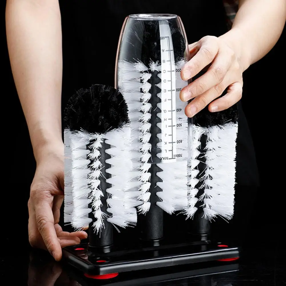 

Excellent Long-lasting 360 Degree Cleaning Kitchen Pub Drinkware Cleaner Kitchen Cleaning Tool Mug Brush Mug Brush