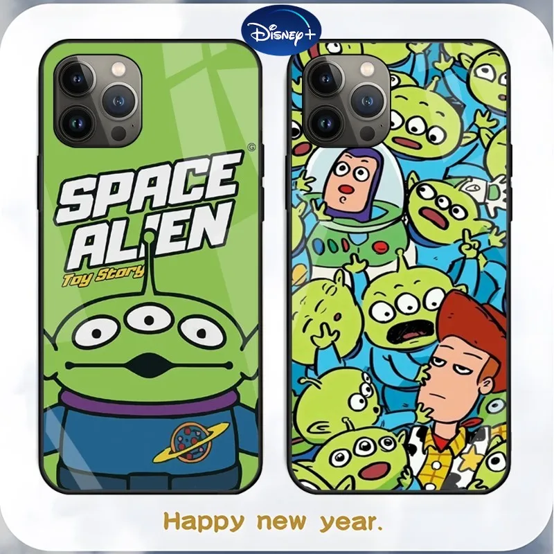 

Toy Story Three Eyes Phone Case Tempered Glass For IPhone 13 12 11 Pro Max Mini X XR XS Max 8 7 6s Plus SE 2020 Shell Fundas