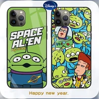 toy story three eyes phone case tempered glass for iphone 13 12 11 pro max mini x xr xs max 8 7 6s plus se 2020 shell fundas