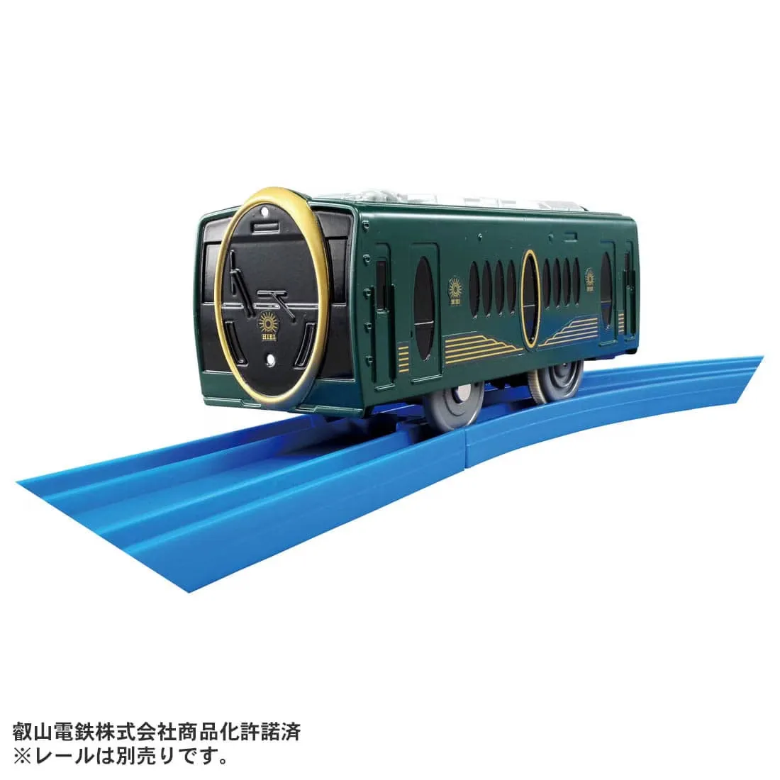 Фото Игрушечная модель электрического поезда Tomy Plarail Kf-04 Eizan Railway Hiei, совместимая со стандартными рельсами, на батарейках, подарок для детей №4