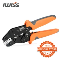 IWISS SN-58B=28B+48B Wire Crimping Pliers 0.25-1.5mm² For Box TAB 2.8/4.8/6.3 SM2.5 XH2.54 Terminals Kit Electrical Hand Tools