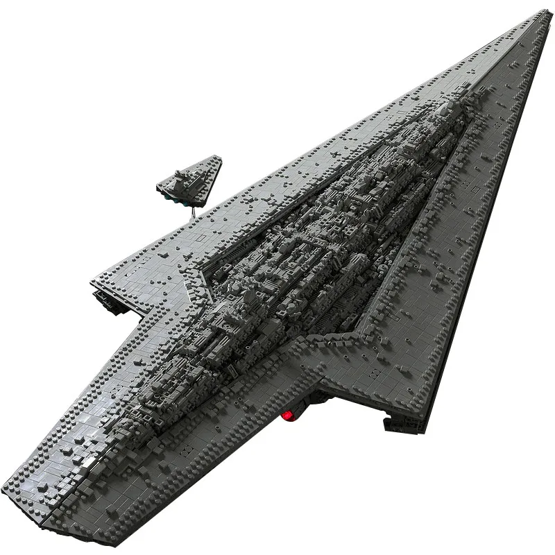 

Moc Universe Warship Executor Class Star Dreadnought Spaceship Building Blocks Kit Battle Airship Bricks Toys For Children Gifts