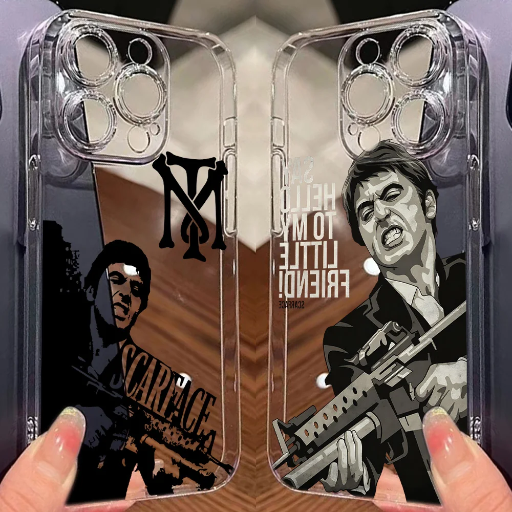 Фото Классический чехол для телефона Tonny S-ScarFace для vivo Y31 Y400 Y04 V50 Y29 Y19S Y03 Y28 V60 V30E V40 Y27 Y36 Y100 Y17S 27 V29E Lite 4G 5G №1