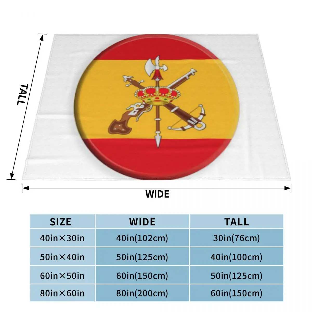 Испанское Легион 1087 одеяло для кровати домашнее и декоративное